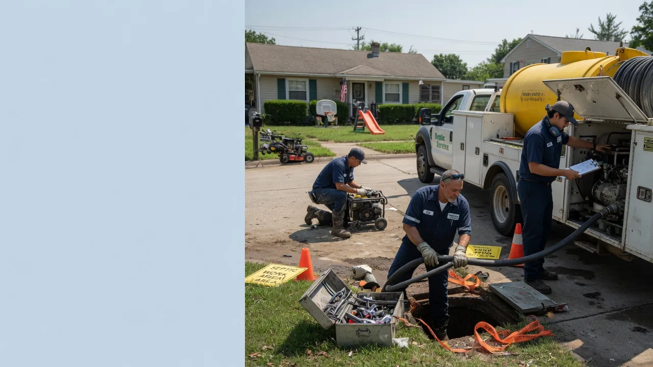 Septic Tank Pumping in Monroeville, AL near me